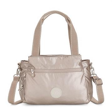 Kipling Elysia Metallic Axelväska Beige | SE 1810IL